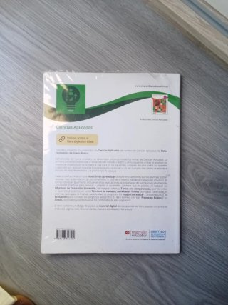 Libro ciencias Aplicadas grado básico