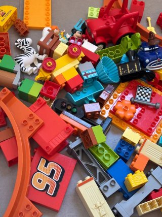 Lotto LEGO Duplo ~90 pezzi