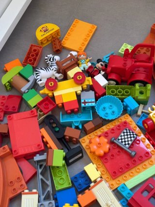 Lotto LEGO Duplo ~90 pezzi