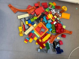 Lotto LEGO Duplo ~90 pezzi