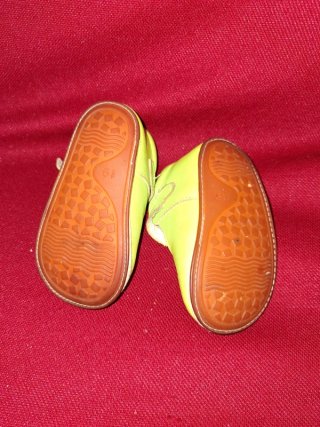 Scarpine neonato con farfalla