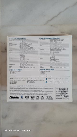 Router ASUS Blue Cave AC2600 Doble Banda