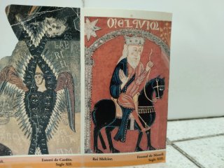 Tira de estampas religiosas papel couché