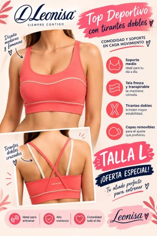 Top Deportivo Leonisa Talla L