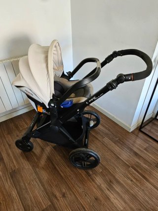 Jane Muum silla paseo,capazo y silla coche beige