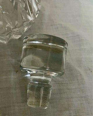 Licorera Decantador Cristal Tallado Italia
