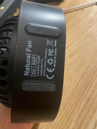 Ventilador mini para mesa u ordenador