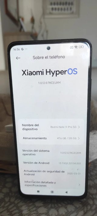 Xiaomi 11 Pro 5G 6GB/128 de Almacenamiento