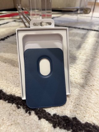 Cartera iPhone Apple MagSafe Azul
