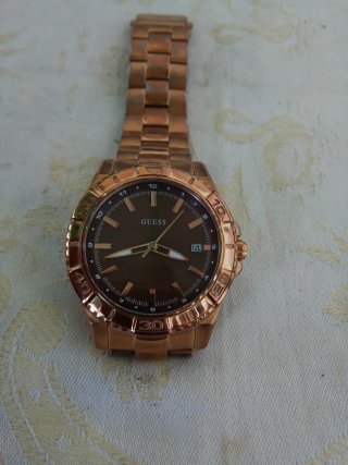 Orologio Guess Uomo Bronzo