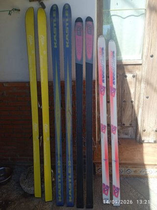 ESQUÍS (KASTLE, ELAN, ROSSIGNOL, MBS, OLVIN)