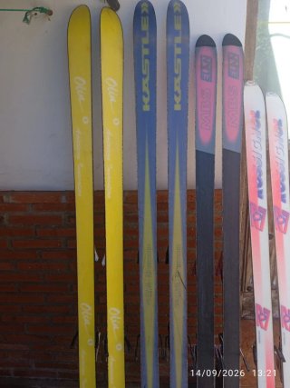 ESQUÍS (KASTLE, ELAN, ROSSIGNOL, MBS, OLVIN)