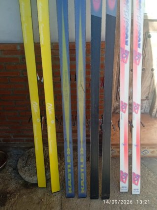 ESQUÍS (KASTLE, ELAN, ROSSIGNOL, MBS, OLVIN)