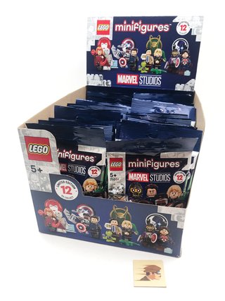 Lego 12 x Minifigura Marvel Series 1 COMPLETA NOVA