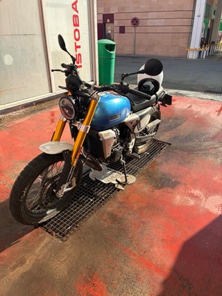 Fantic Caballero 500 Azul/Blanco