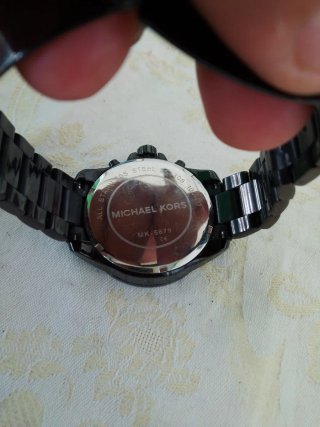 Orologio Michael Kors donna nero e oro