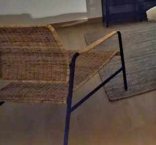 2 Sillas Ikea Ulriksberg Ratán y Metal