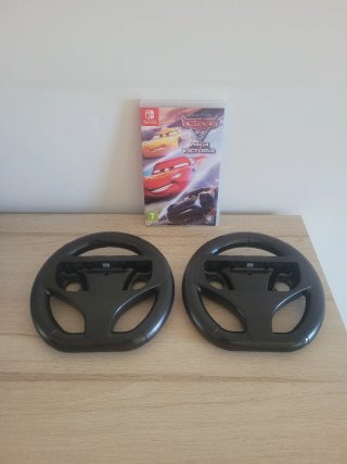 Pack Nintendo Switch Cars + 2 Volantes