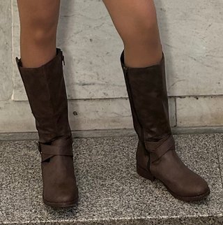 Botas altas marrones