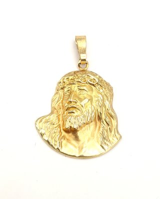 Colgante Rostro Cristo Oro de 18K, 4.6 g.