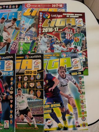 Colección Álbumes Cromos LaLiga Santander
