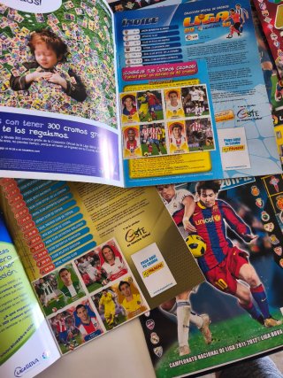 Colección Álbumes Cromos LaLiga Santander