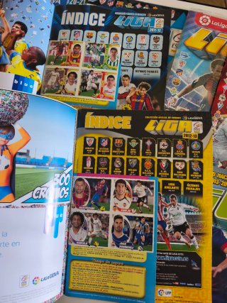 Colección Álbumes Cromos LaLiga Santander