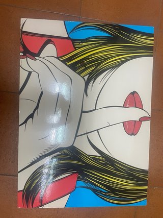 Cuadro Pop Art Shhhhhh Ikea