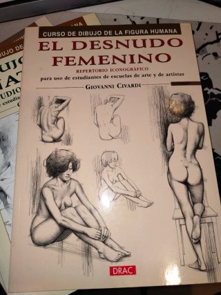 Dibujo de la anatomía y estudio del movimiento