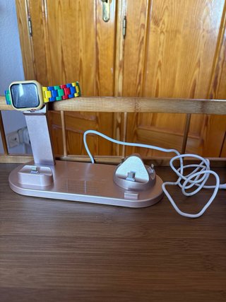 Base multicarga reloj auriculares movil