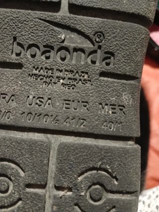 Zuecos Boaonda Negros y Rosas
