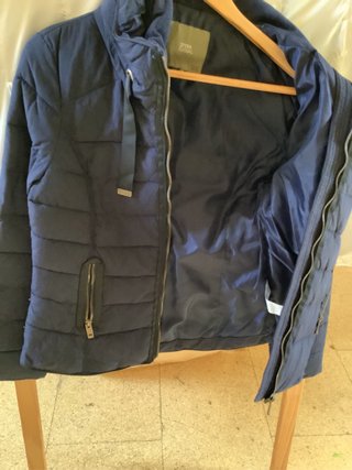 Parka azul mujer