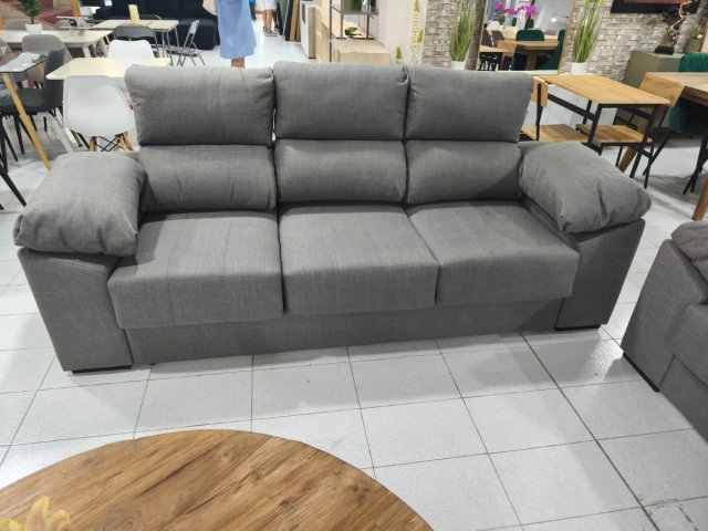 Sofá 3+2 plazas extensible