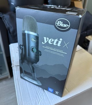 Micrófono USB Blue Yeti X Profesional
