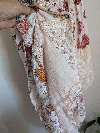 Vestido Longo Boho Chic Floral Natura L