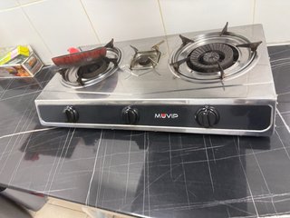 Cocina de gas MUVIP 2 fuegos