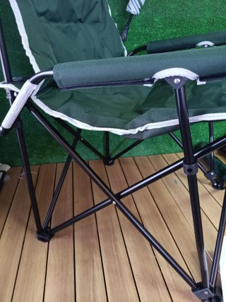 Costway Silla de camping con sombrilla ajustable