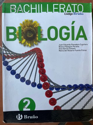 Biología, Bachillerato 2