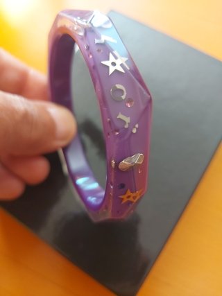 Bracciale Christian Dior Anni '80 Viola Raro