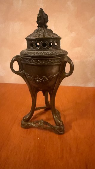 Bruciatore Incenso Francese Antico Depose
