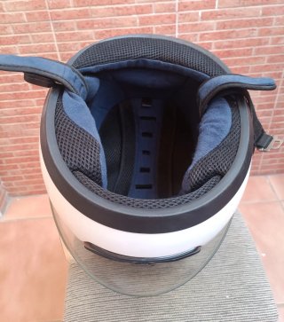 Casco Integral Moto Blanco