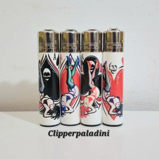 Accendini Clipper Poker Vintage