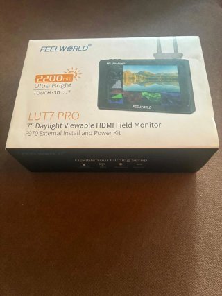 Pantalla táctil para cámara