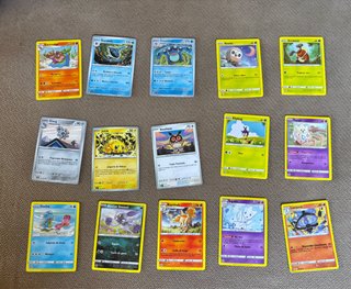 Cromos Pokémon Variados