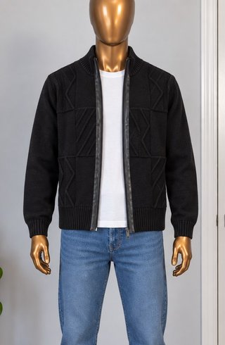 Chaqueta de punto Peter Cofox con cremallera