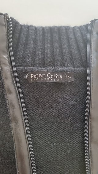 Chaqueta de punto Peter Cofox con cremallera