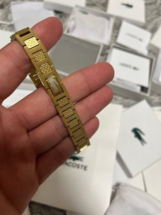 Pulsera Lacoste Dorada