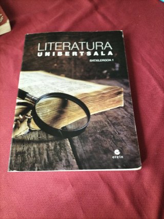 Literatura Unibertsala Batxilergoa 1