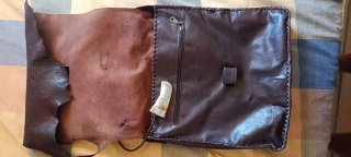 Bolso Piel Cabra Bandolera Hippy