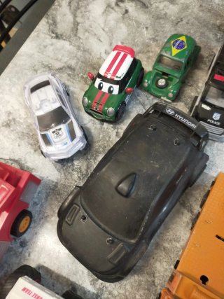 Lote de coches de juguete para piezas